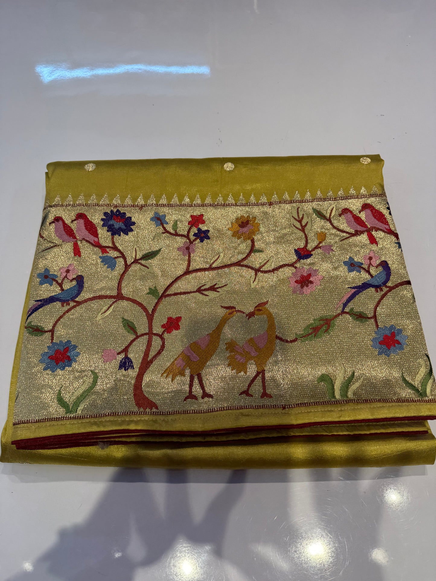 Tassur paithani silk saree