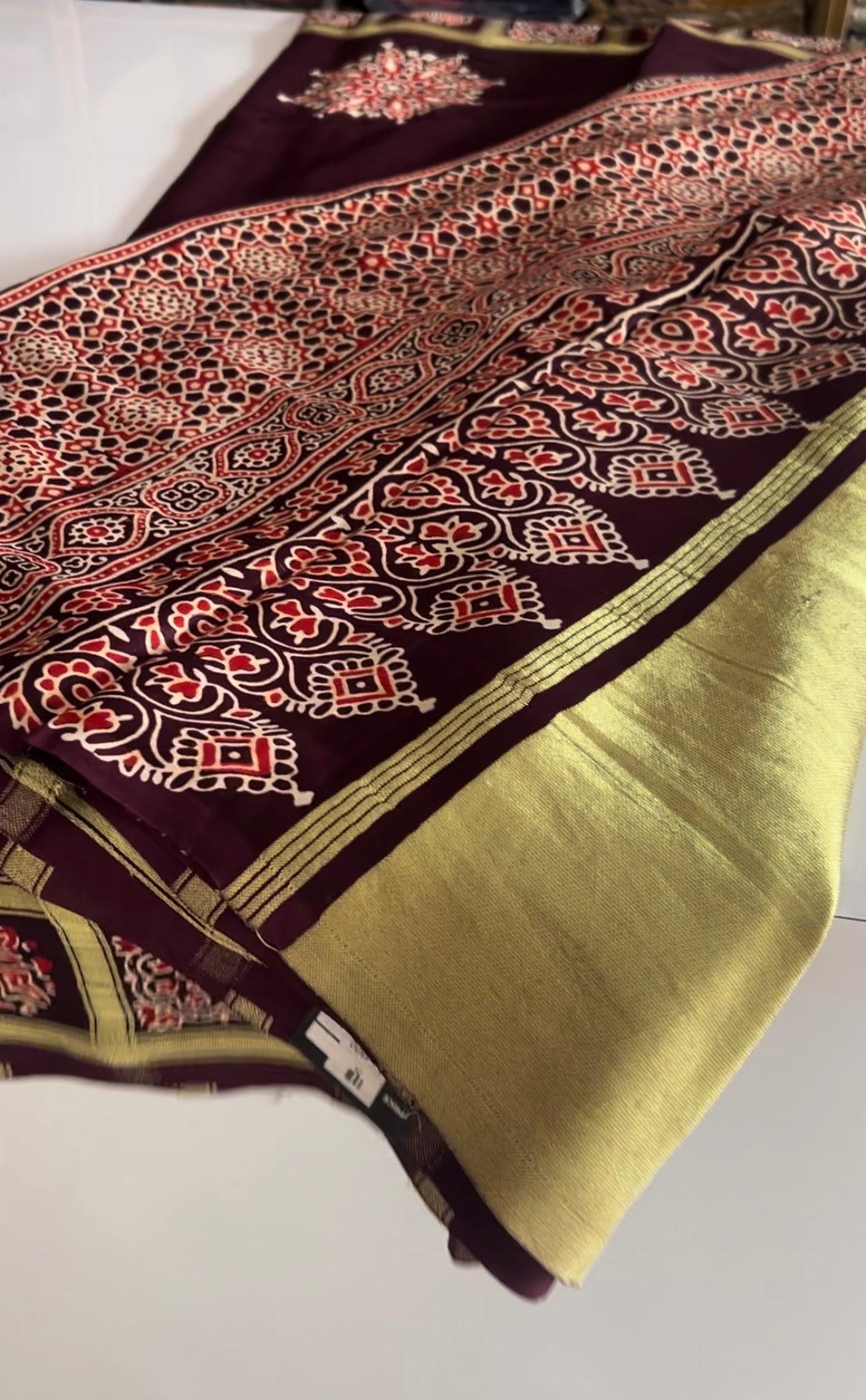 Pure modal silk saree