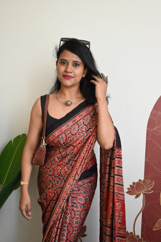 Pure Modal silk saree