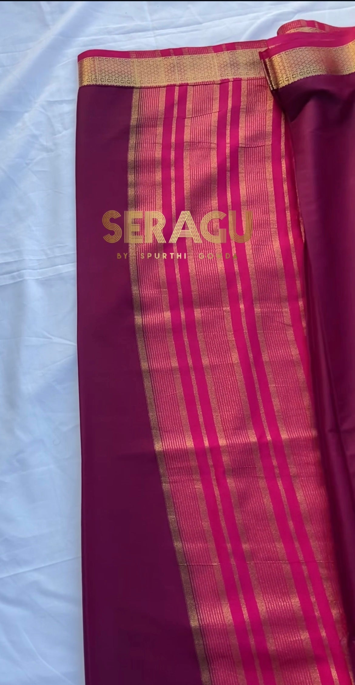 Mysore semi crepe silk saree