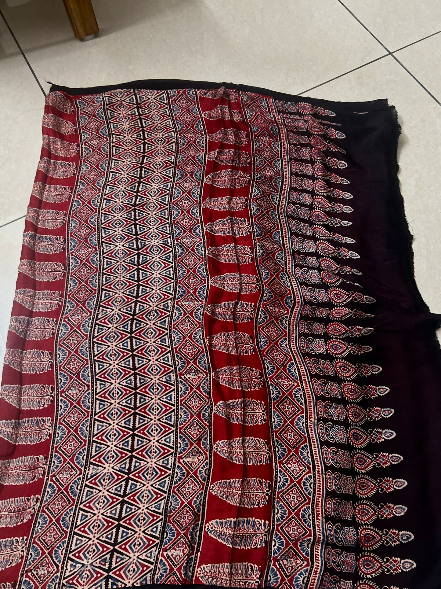 Pure modal silk saree