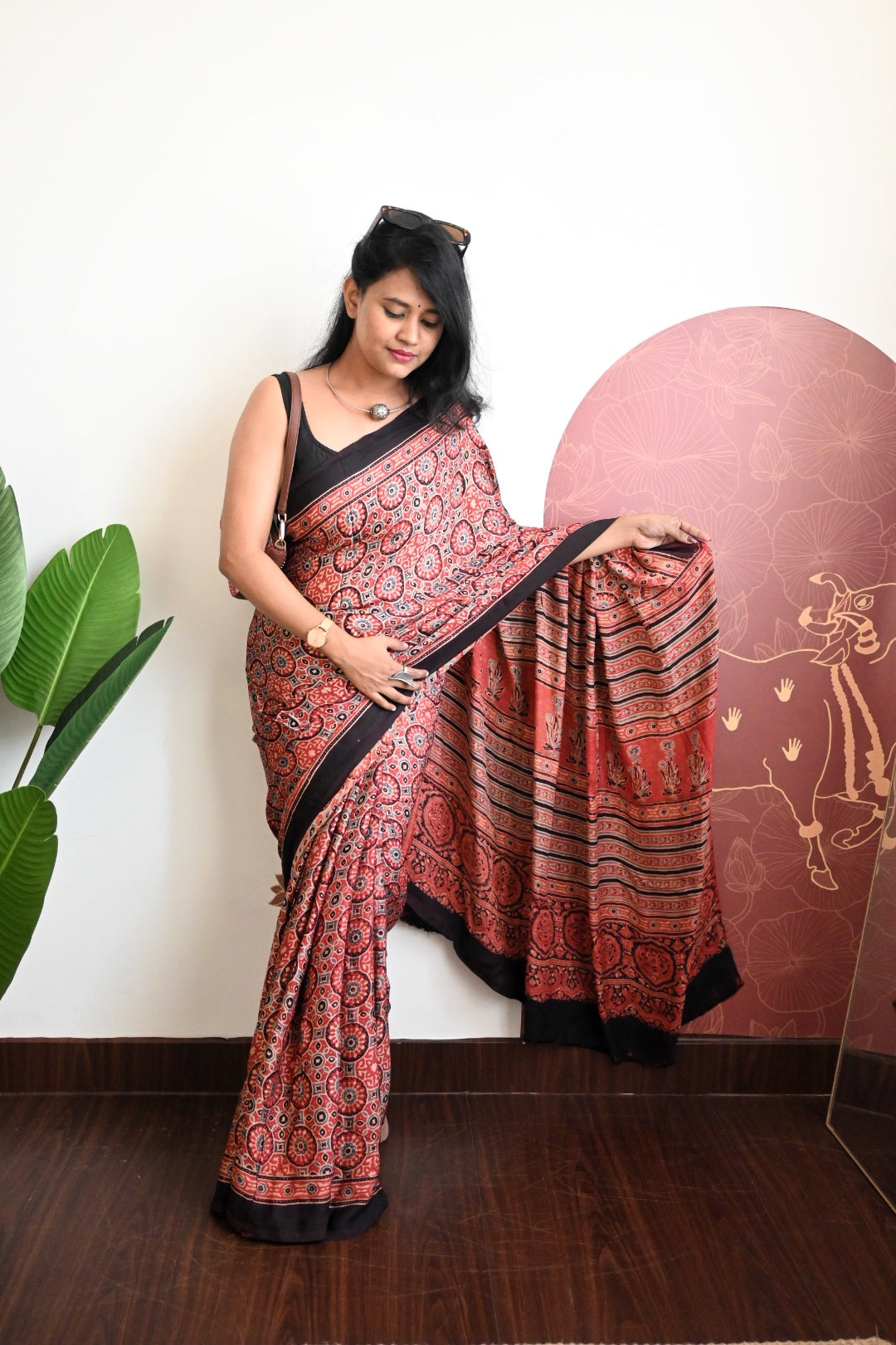 Pure Modal silk saree