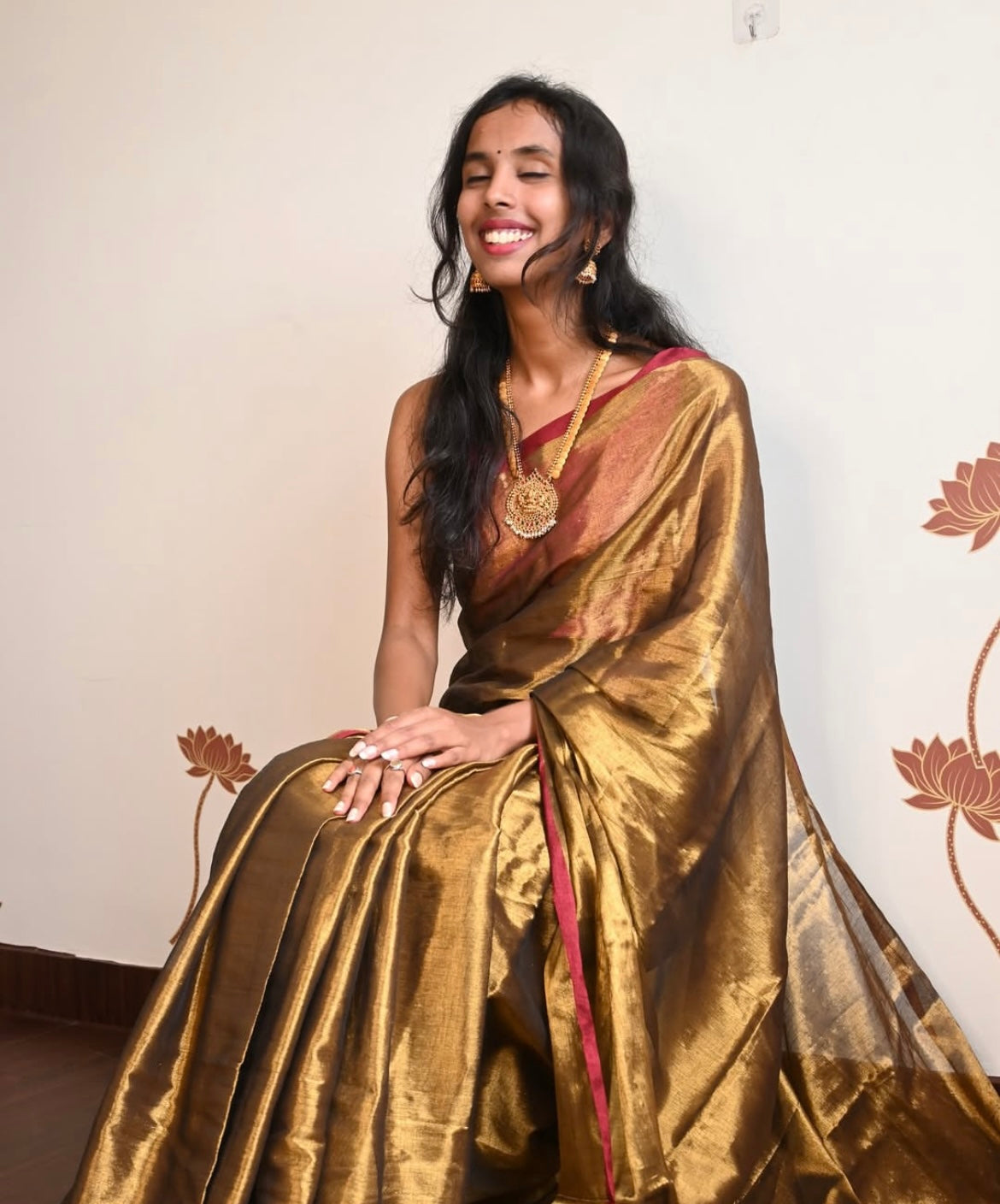 Soft Tissue cotton Saree
