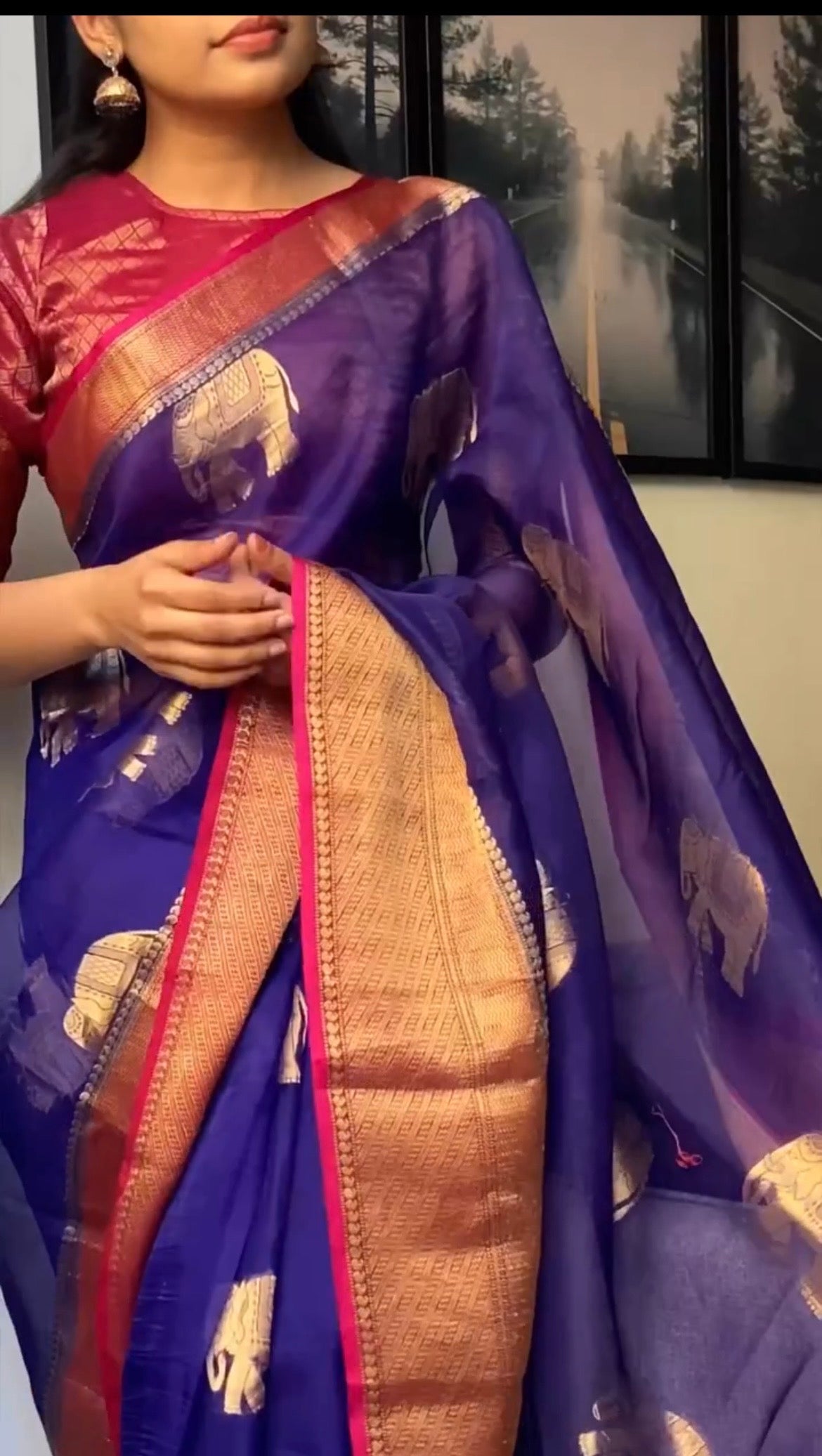 Pure Kora Silk Saree