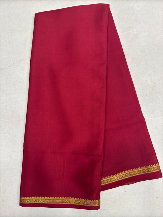 Pure Mysore Silk Saree