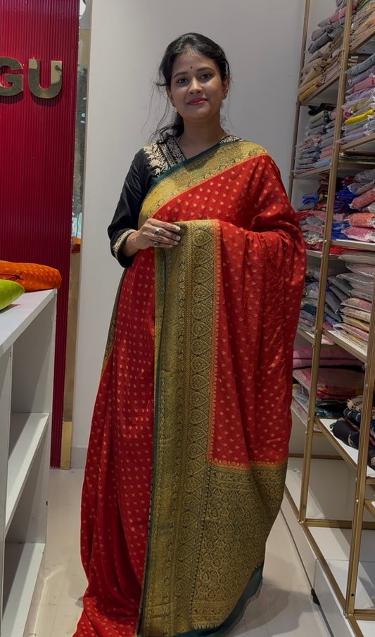 Semi Khaddi georgette Sarees