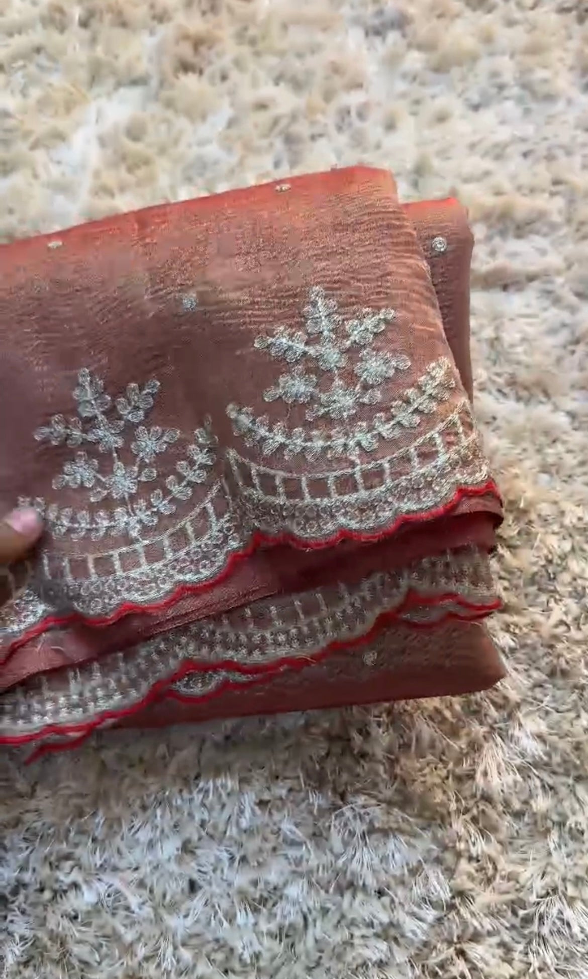 Designer Banarasi tissue saree