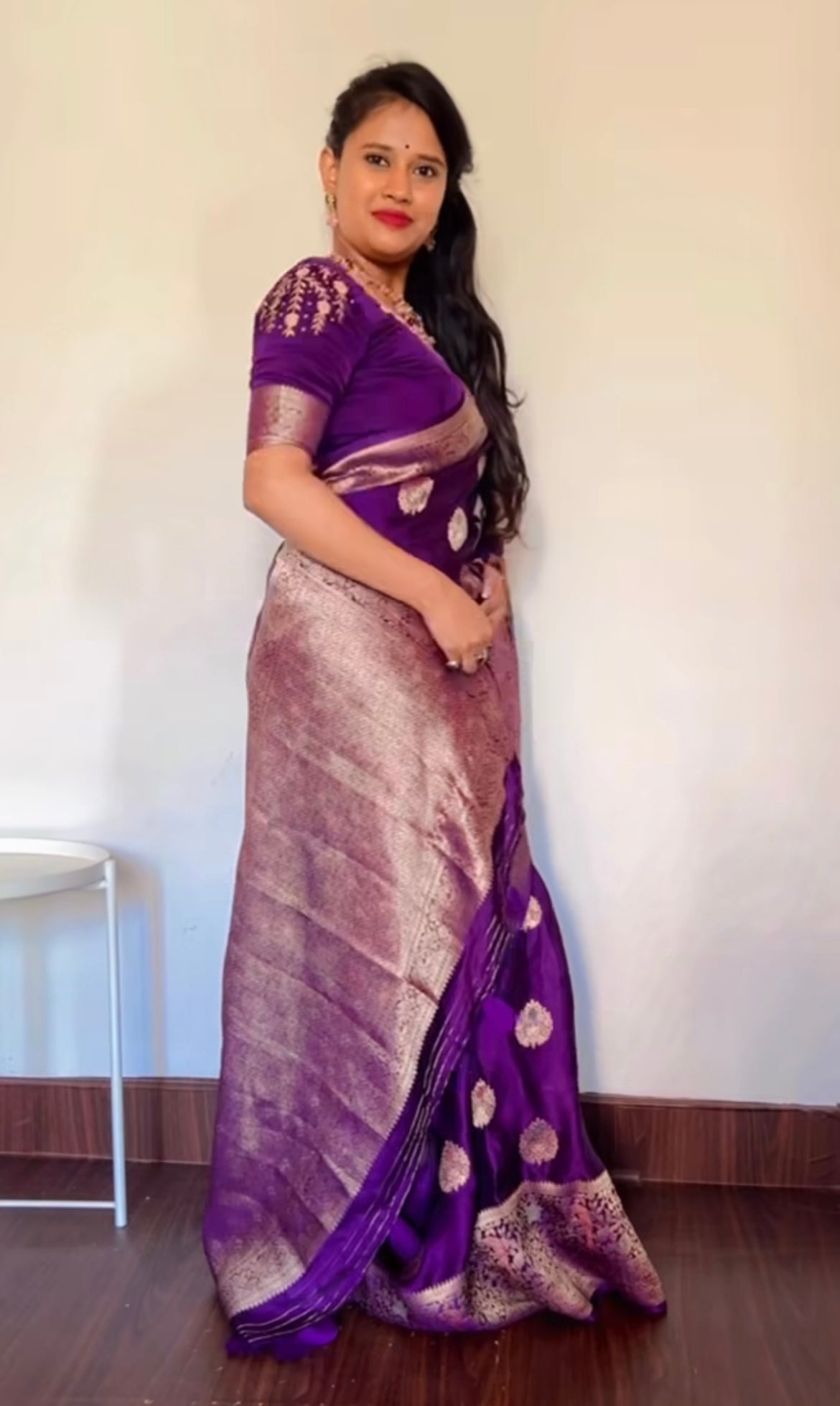 Pure Satin Silk Saree