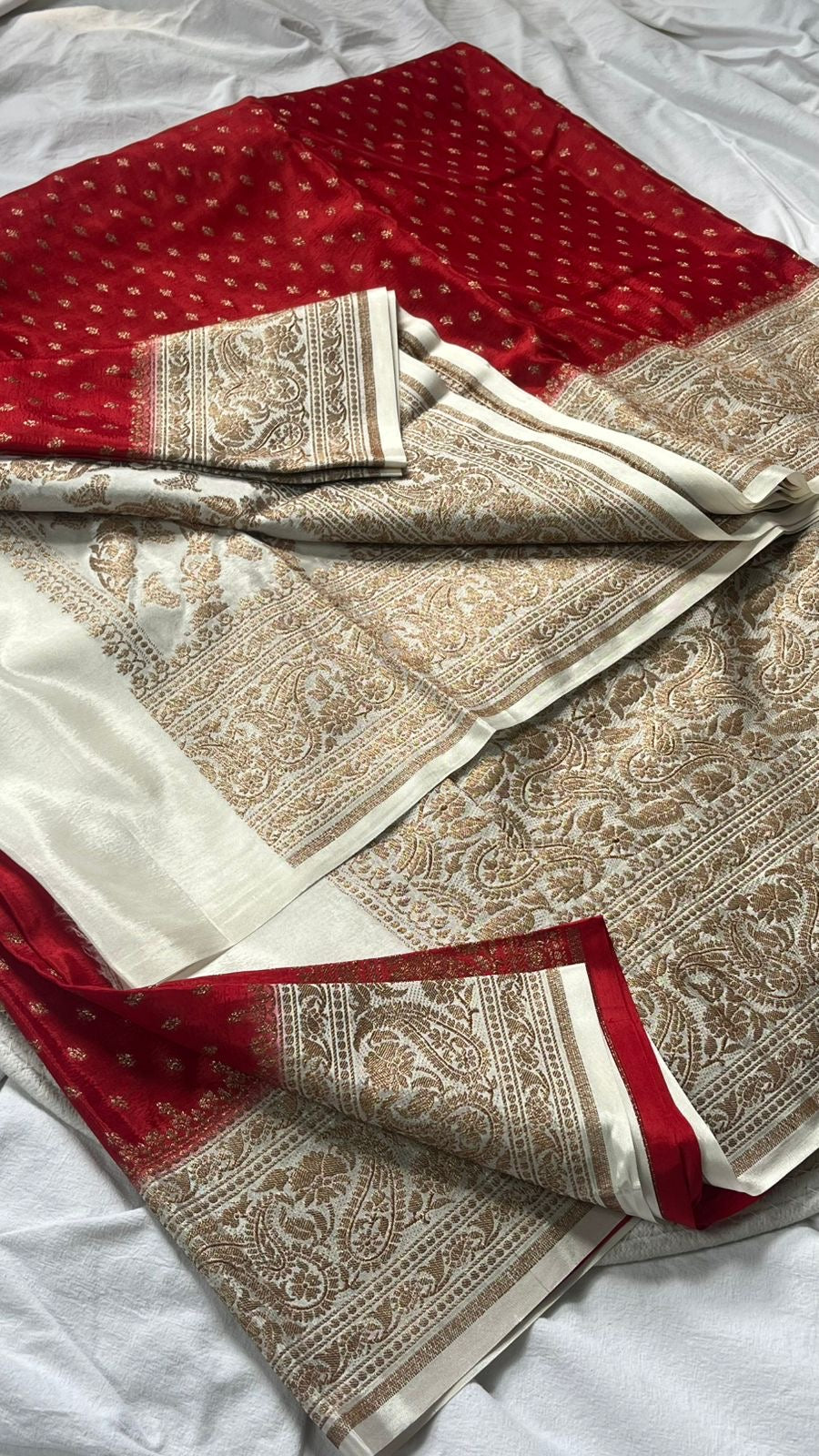 Pure Khaddi Banarasi Handloom saree