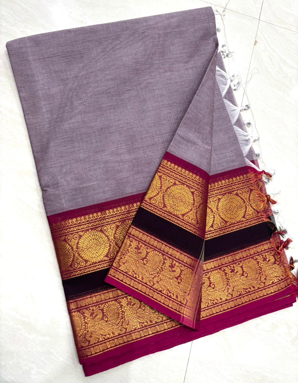Kanchi Cotton Saree