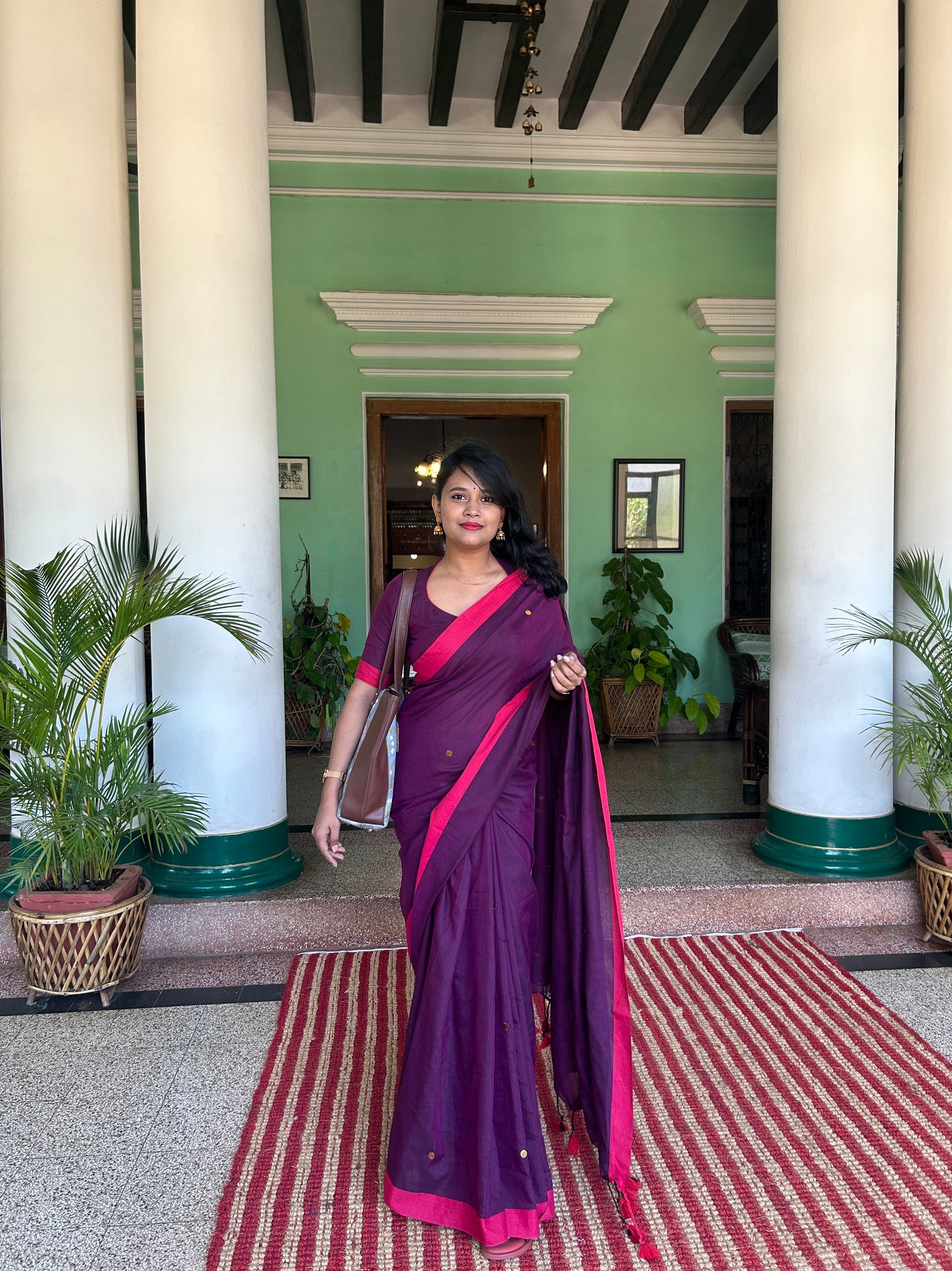 Cotton saree