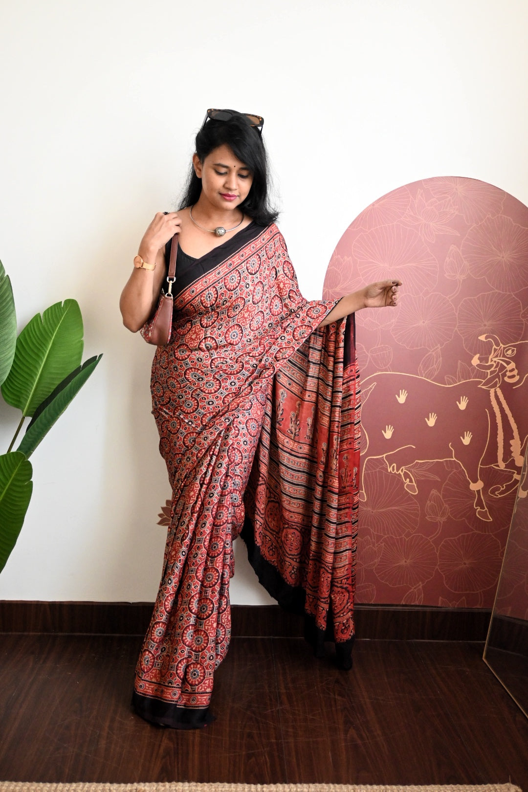 Pure Modal silk saree