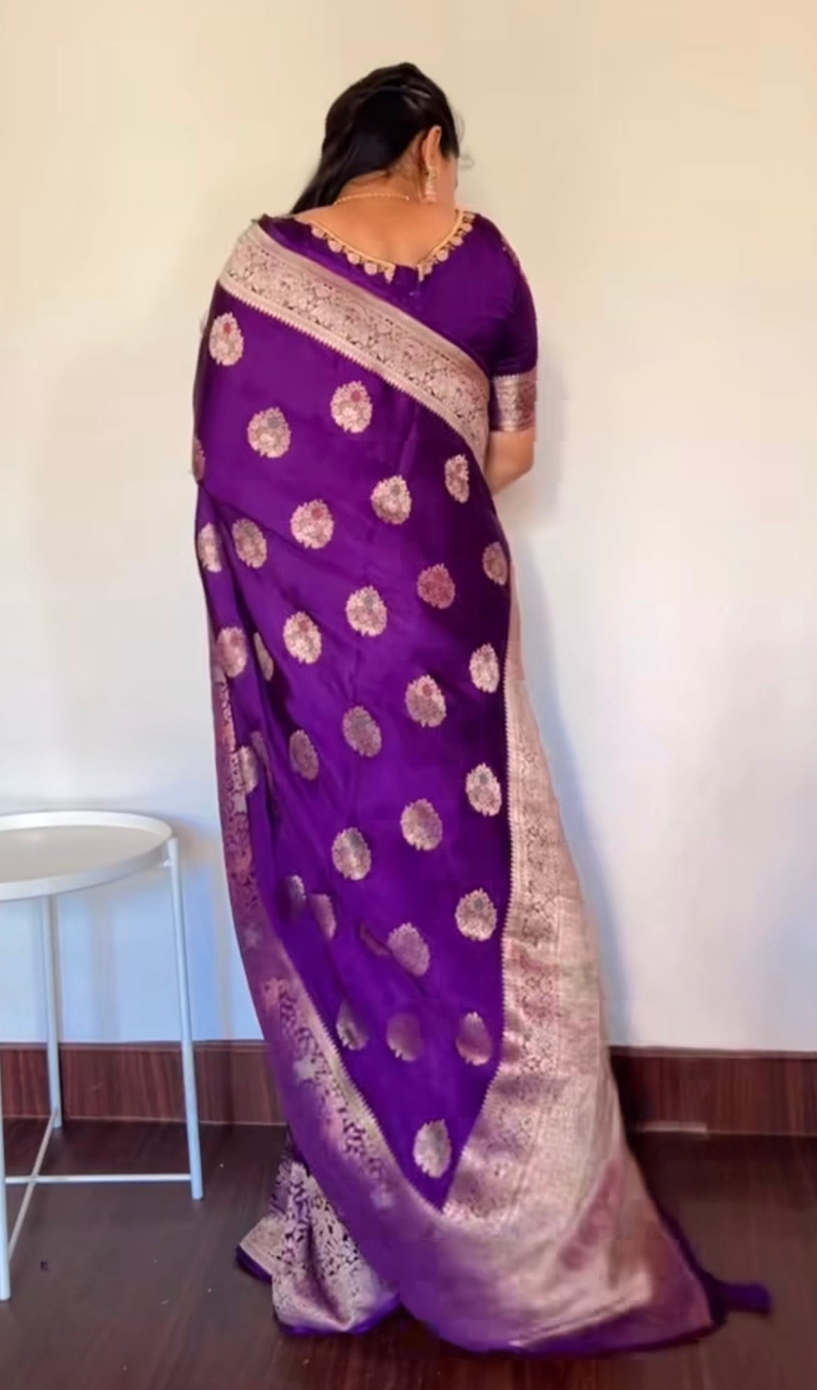 Pure Satin Silk Saree