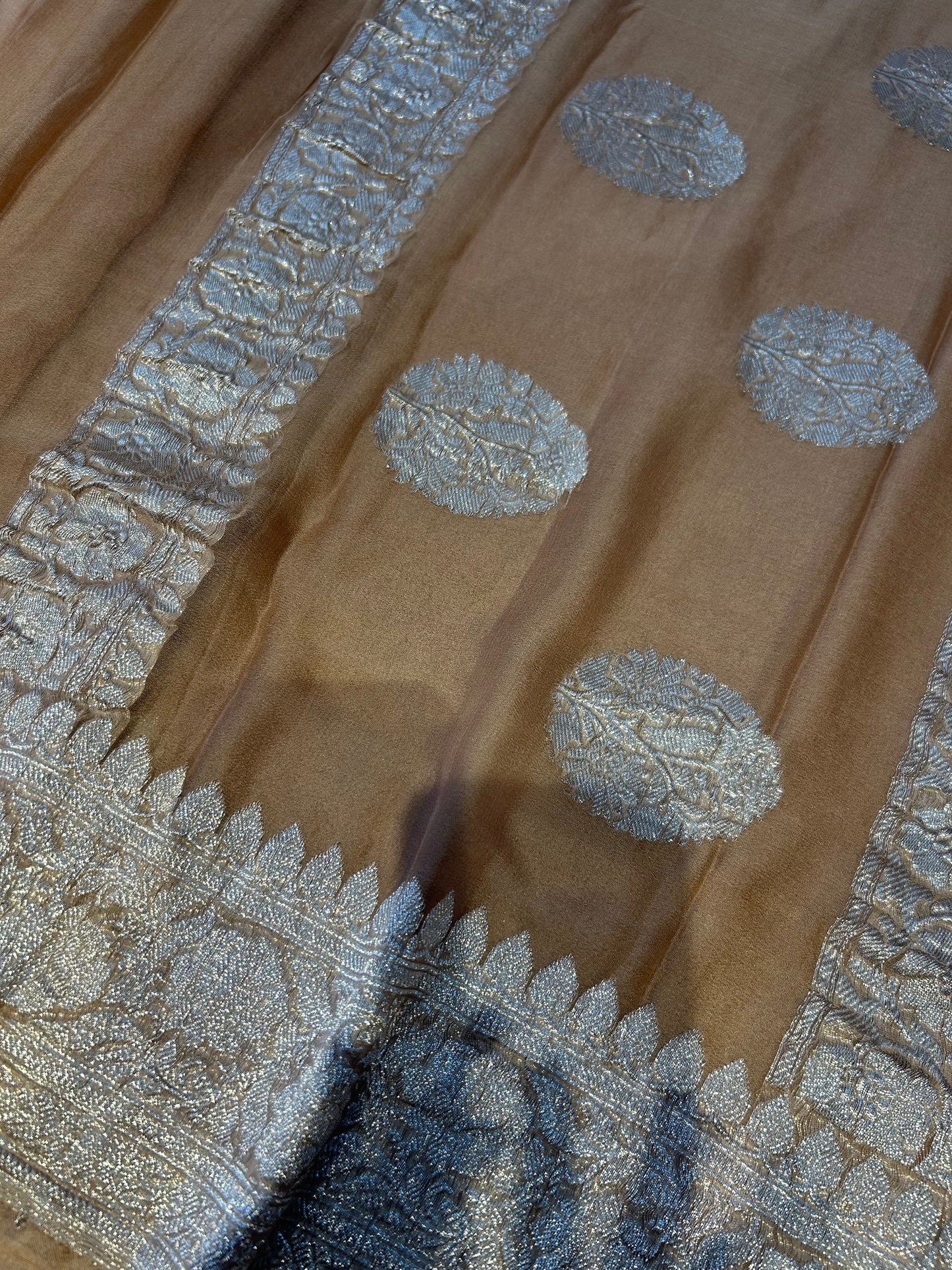 Pure chiffon Banarasi sarees