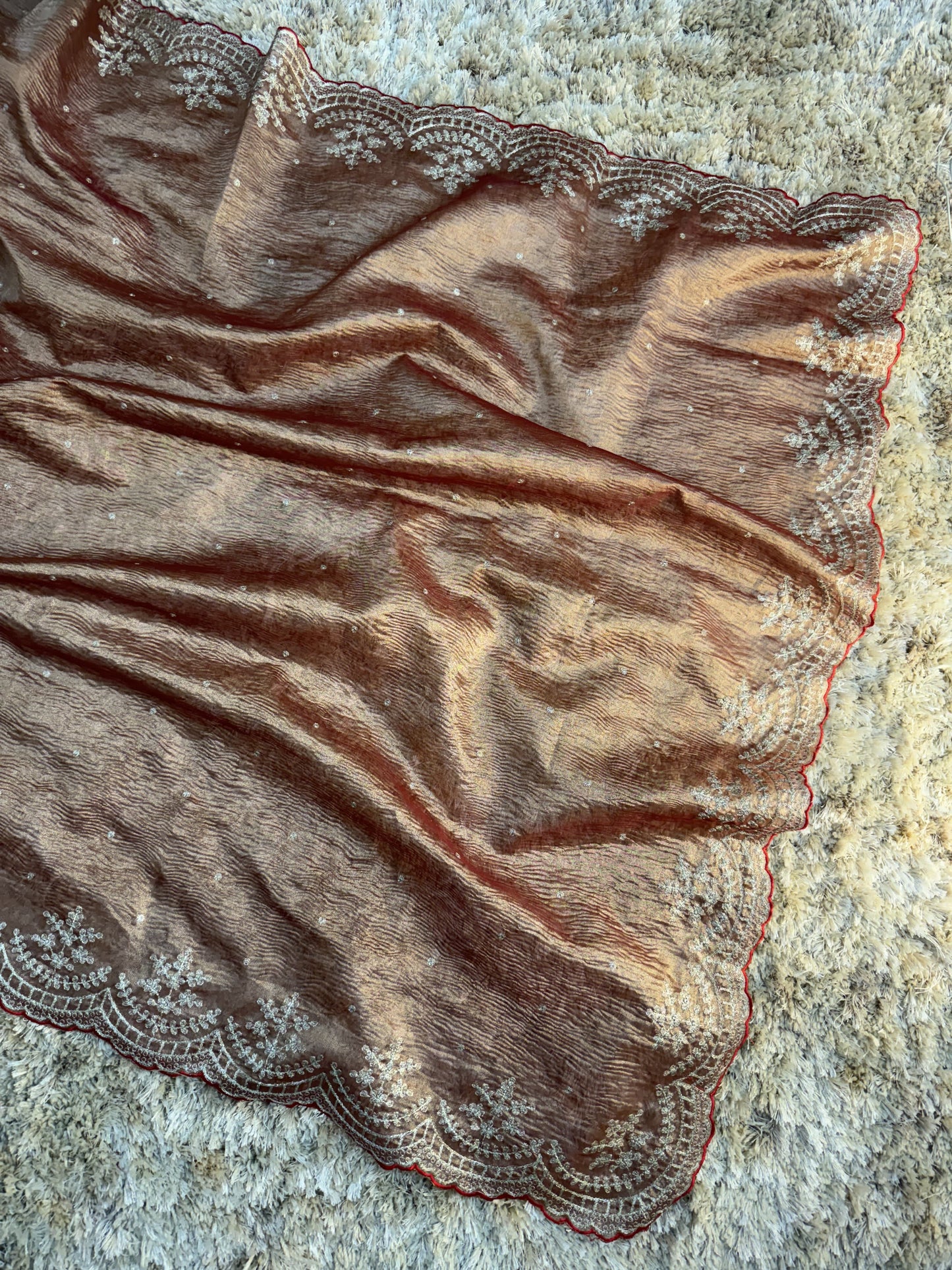 Designer Banarasi tissue saree