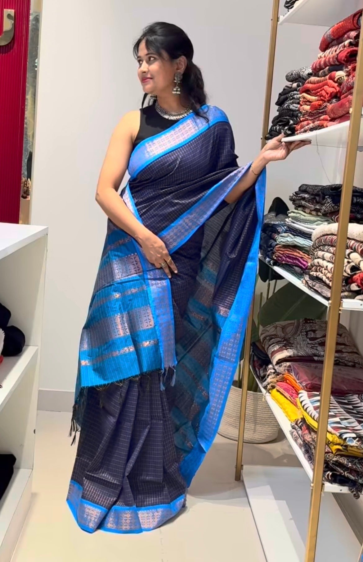 Madurai cotton silk saree