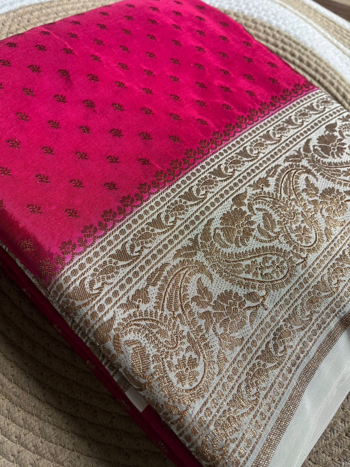 Pure Khaddi Banarasi Handloom saree