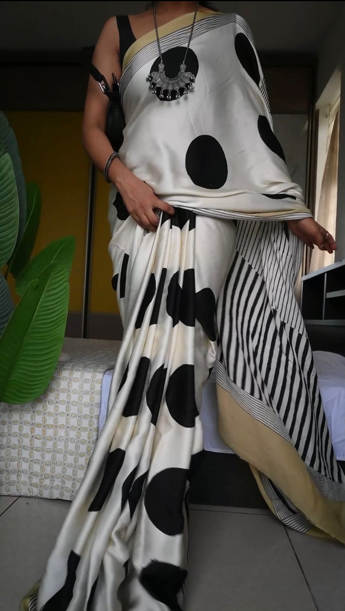 Pure modal silk saree