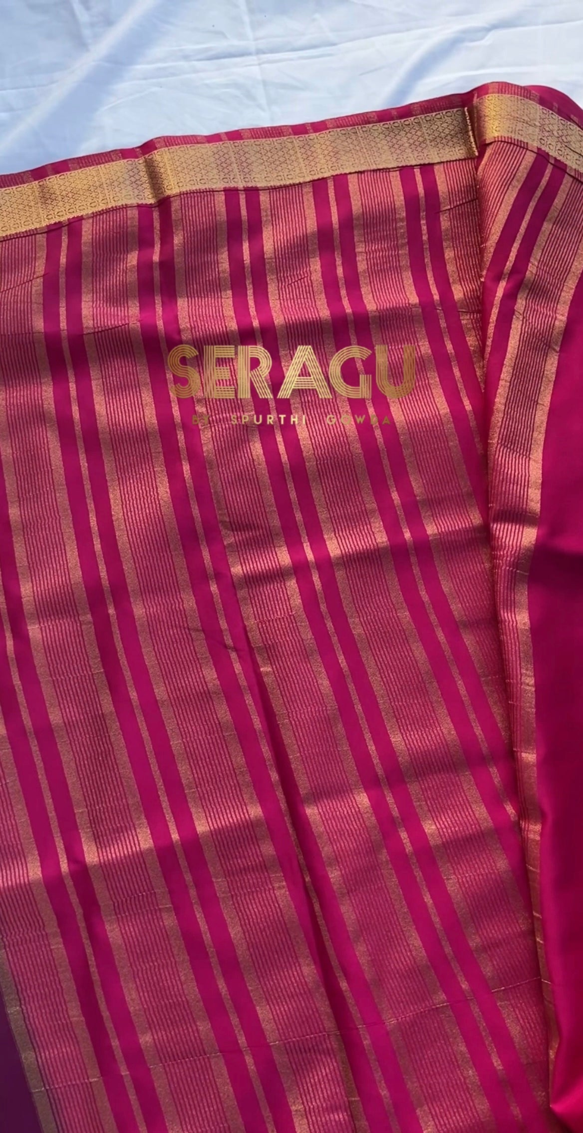Mysore semi crepe silk saree