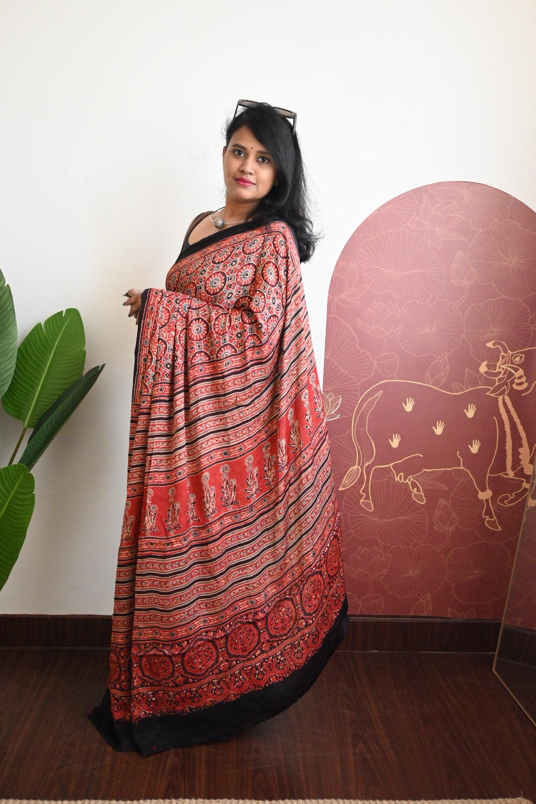 Pure Modal silk saree