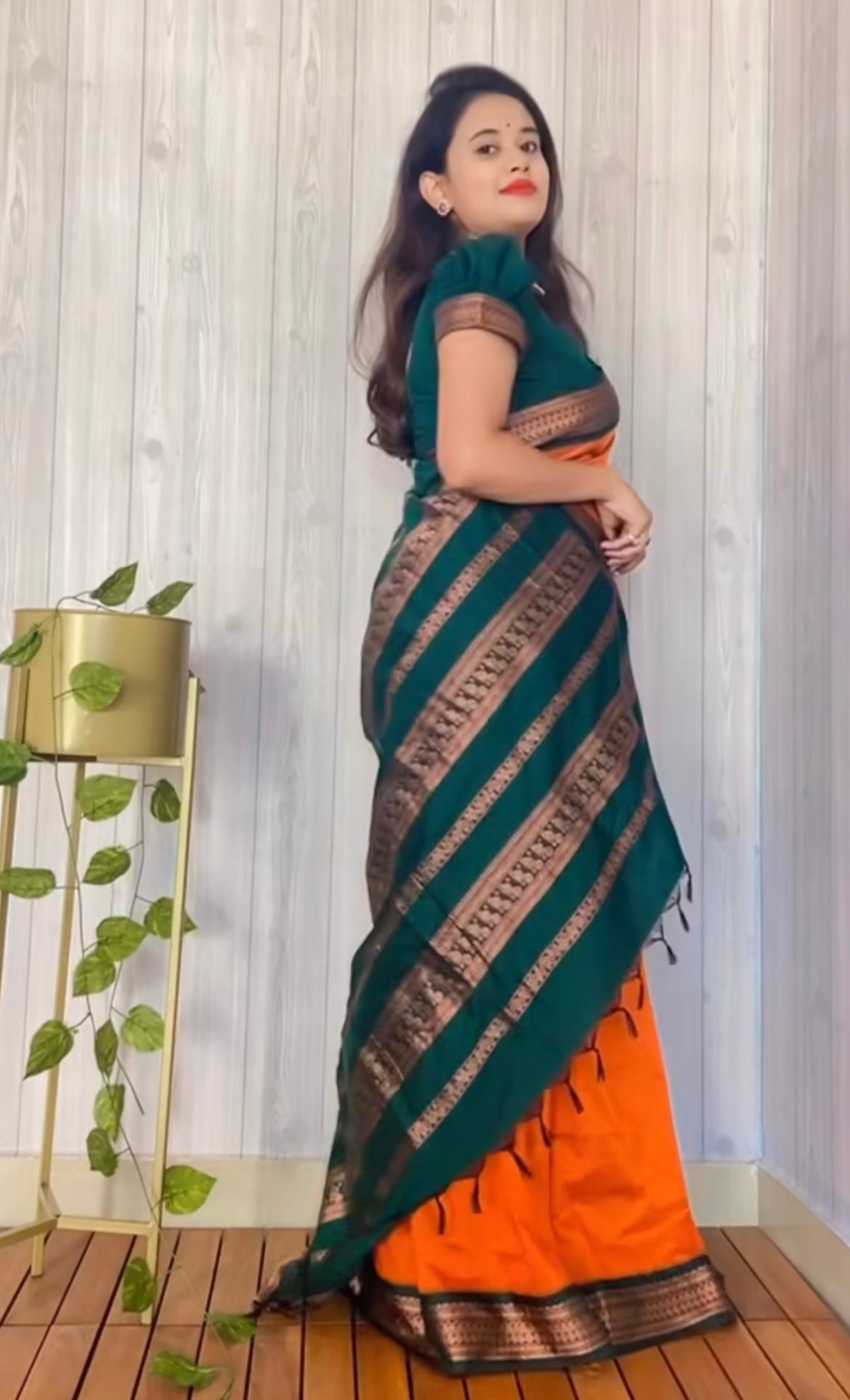 Madurai cotton silk saree
