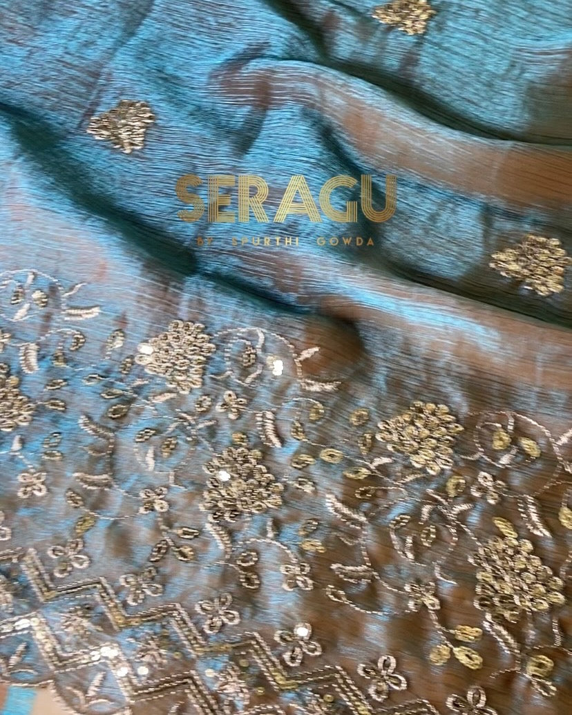 Fluid Organza Saree