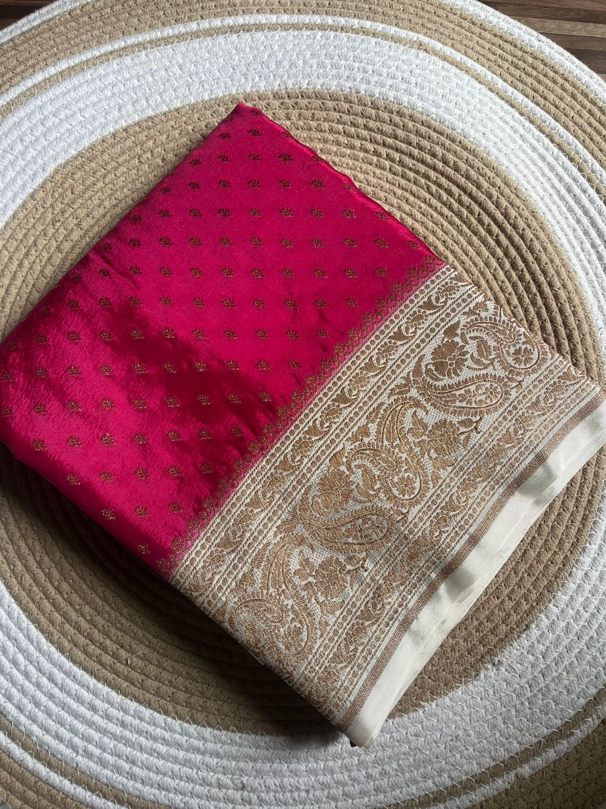 Pure Khaddi Banarasi Handloom saree