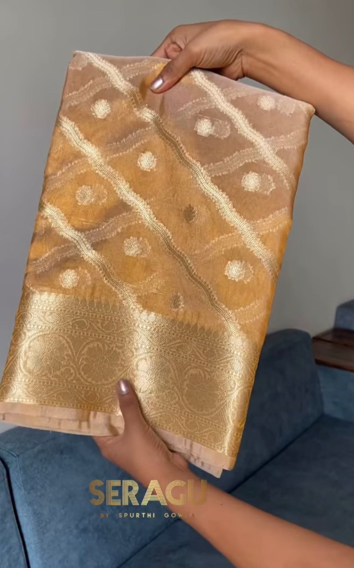 Tissue Banarasi saree