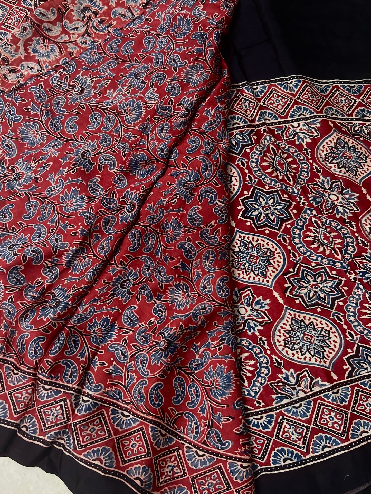 Pure modal silk saree