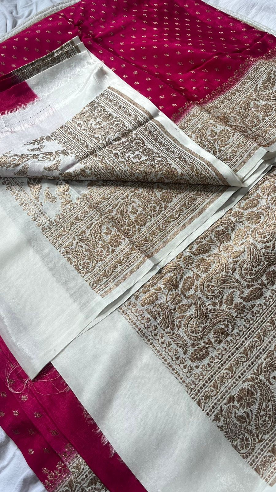 Pure Khaddi Banarasi Handloom saree