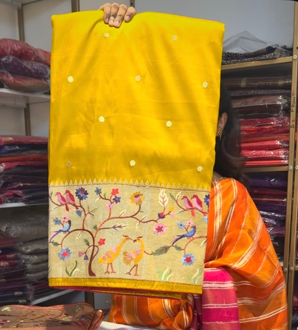 Tassur paithani silk saree (SBSGT)