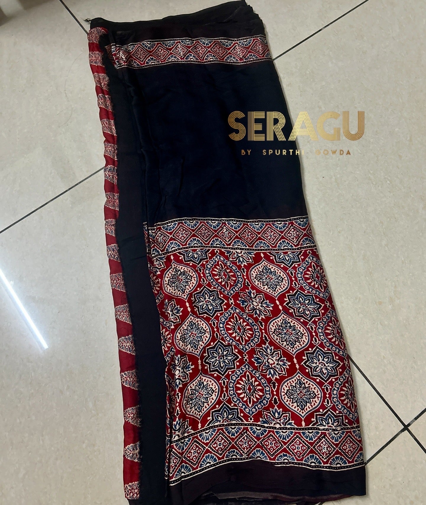 Pure modal silk saree