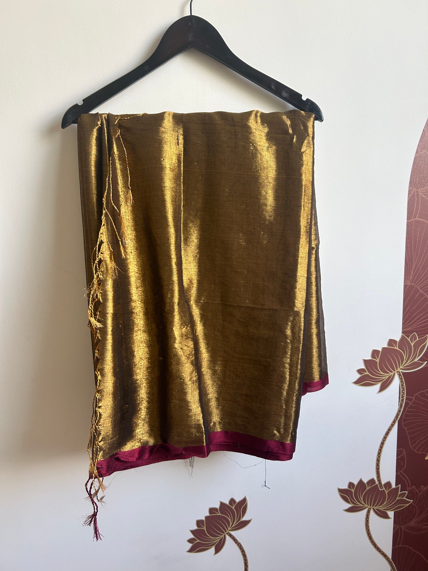 Soft Tissue cotton Saree