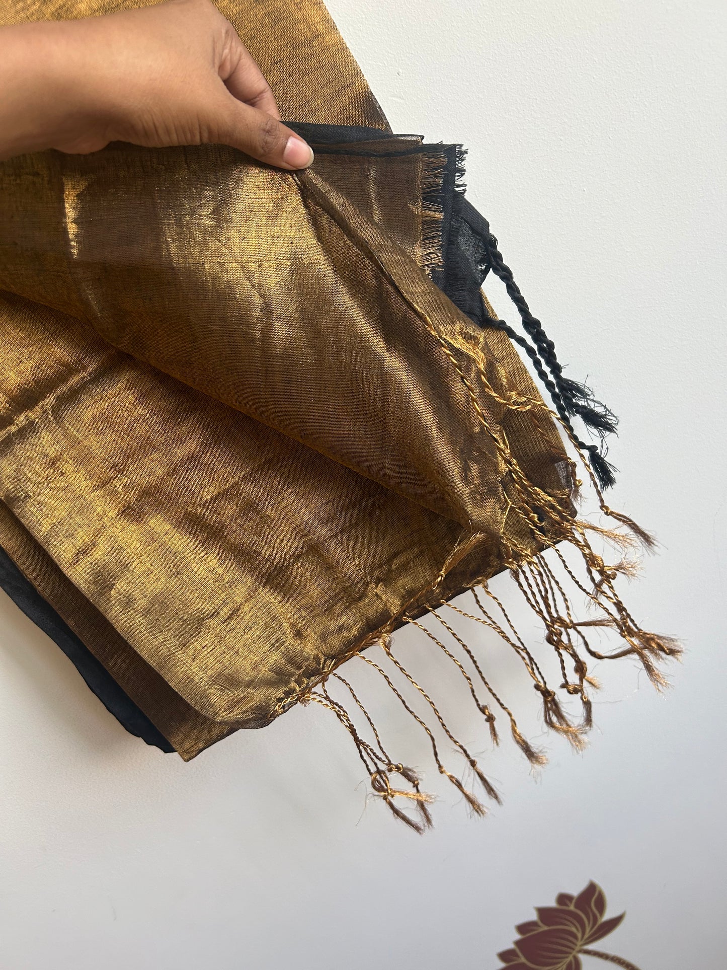 Soft Tissue cotton Saree