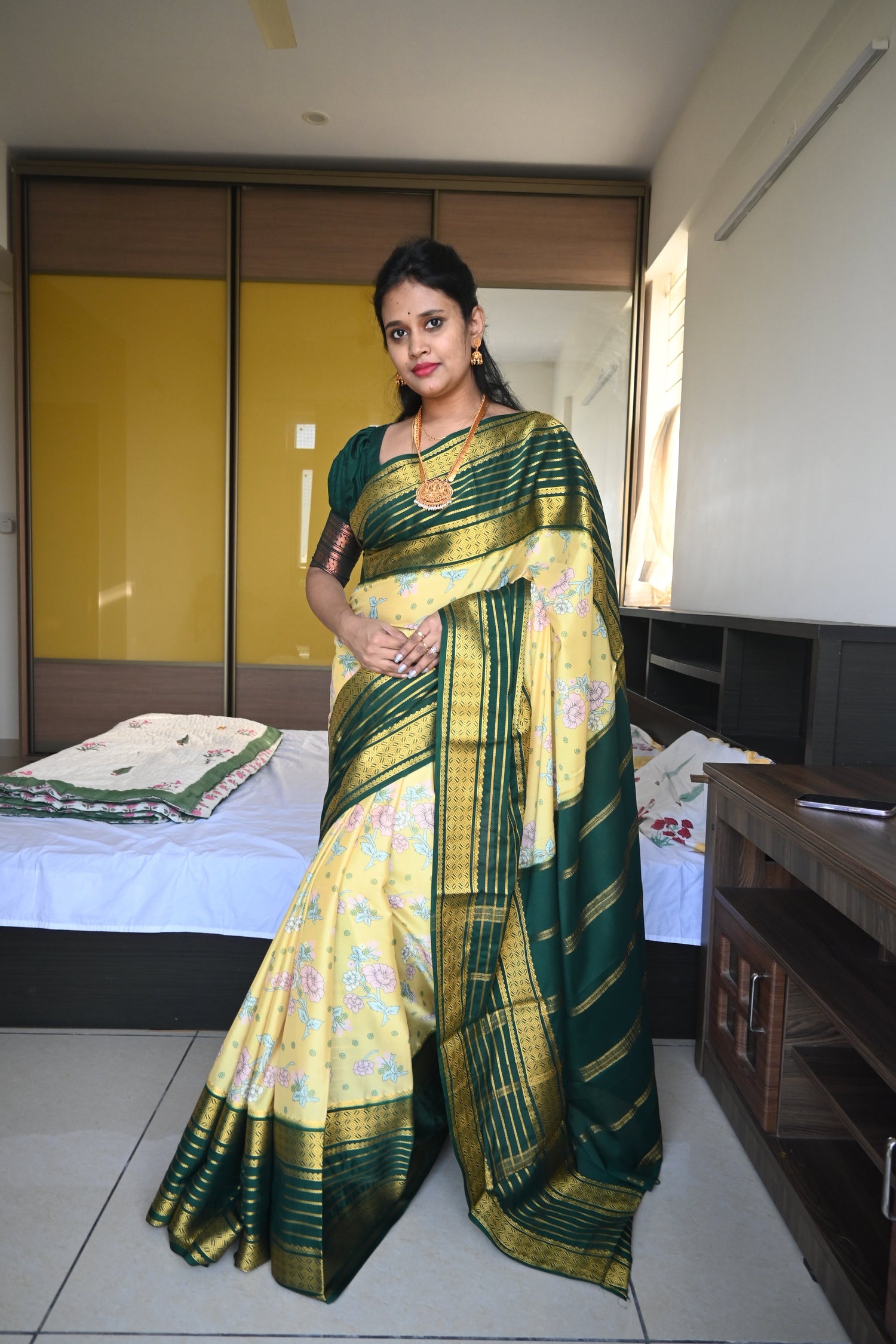 Mysore Crepe Silk sarees