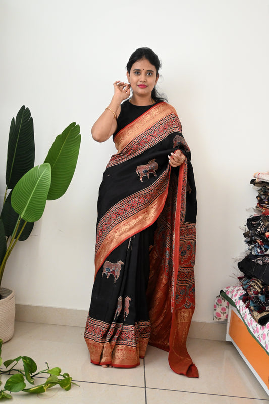 Pichwali Dola silk saree
