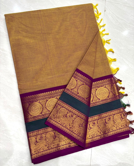 Kanchi Cotton Saree