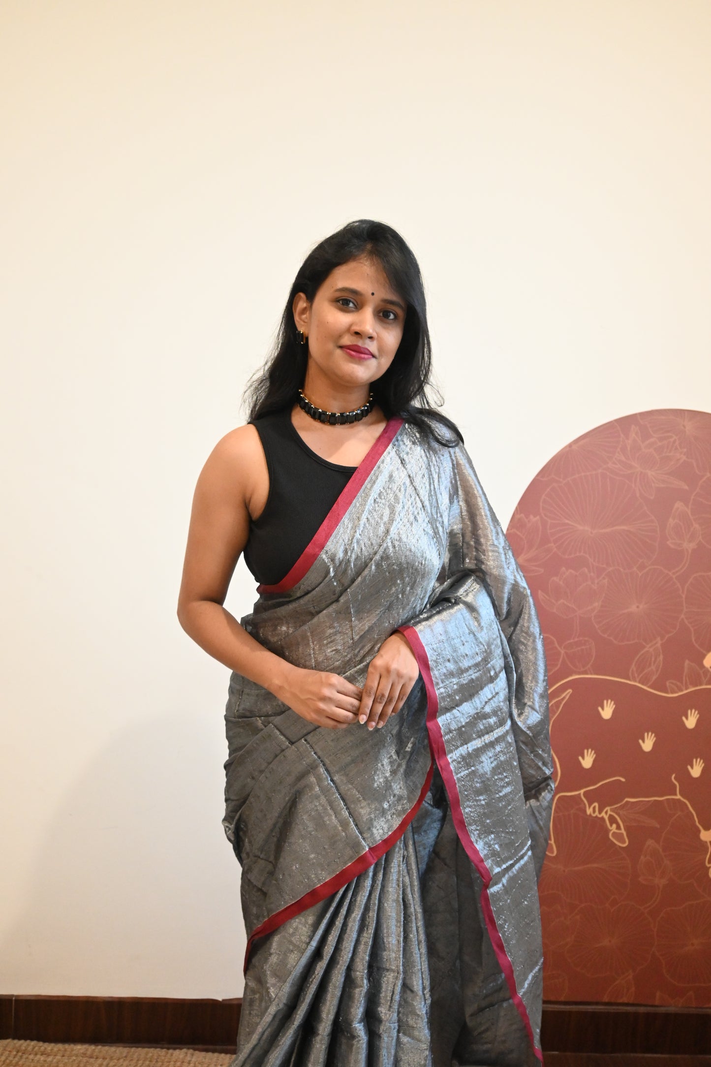 Soft Tissue cotton Saree