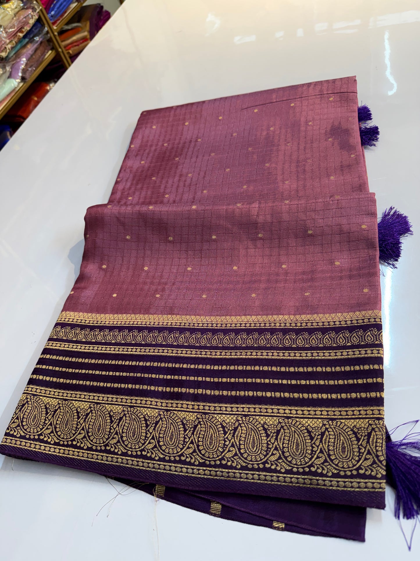 Raw mango silk Saree (SSV04)