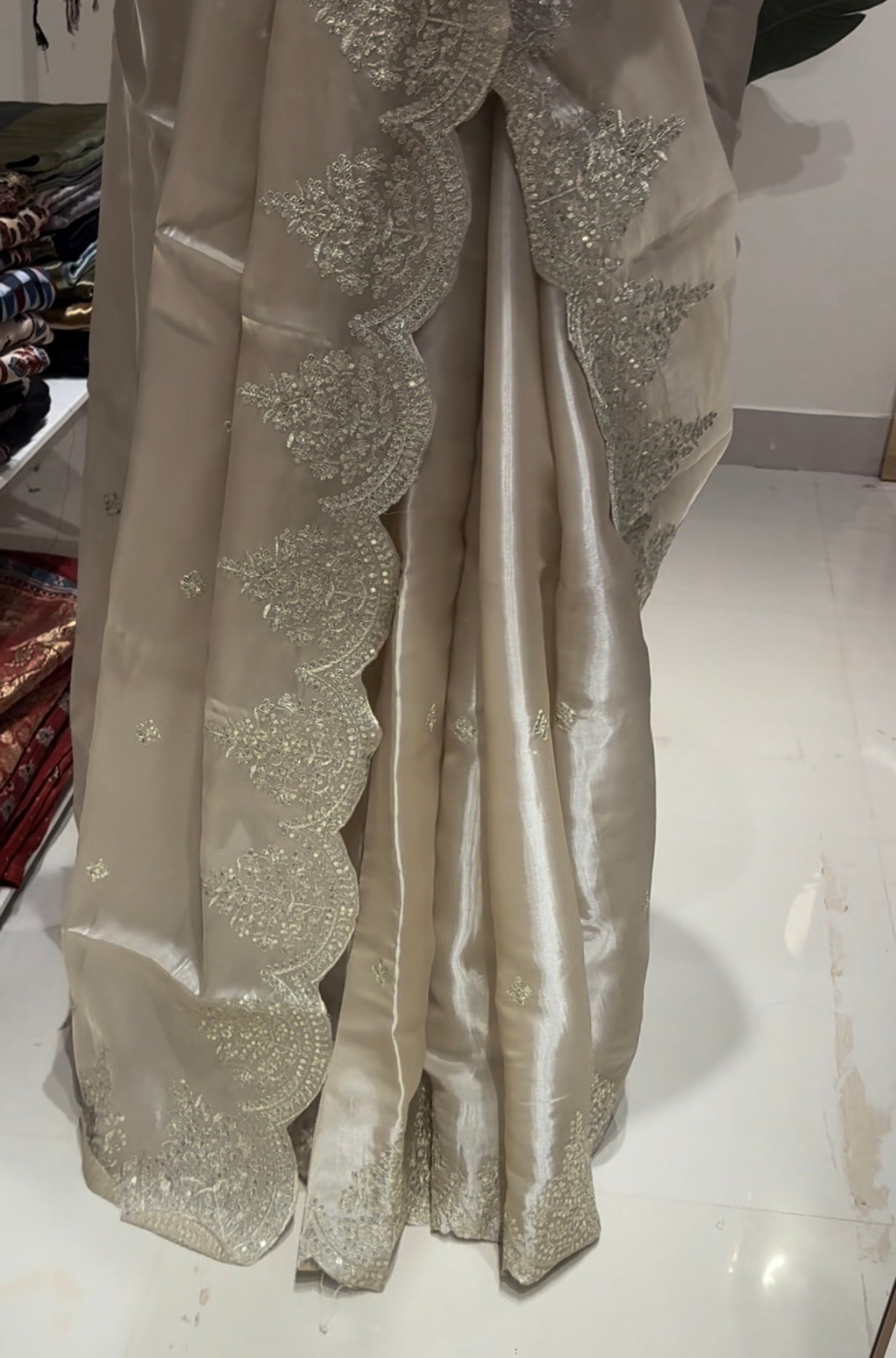 Designer party wear saree