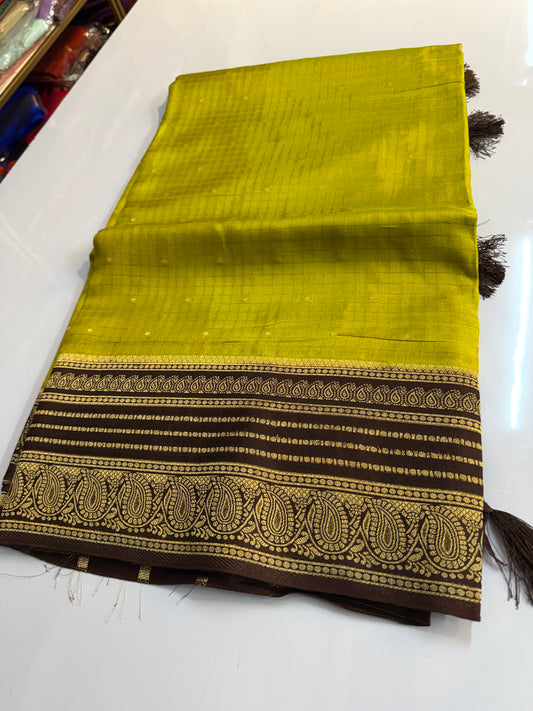 raw mango silk Saree