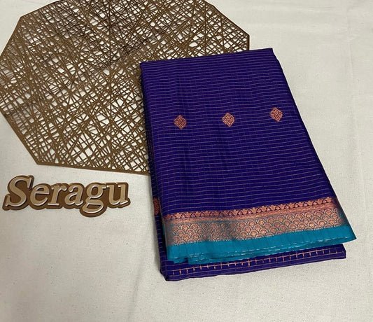 Mysore Semi crepe silk saree
