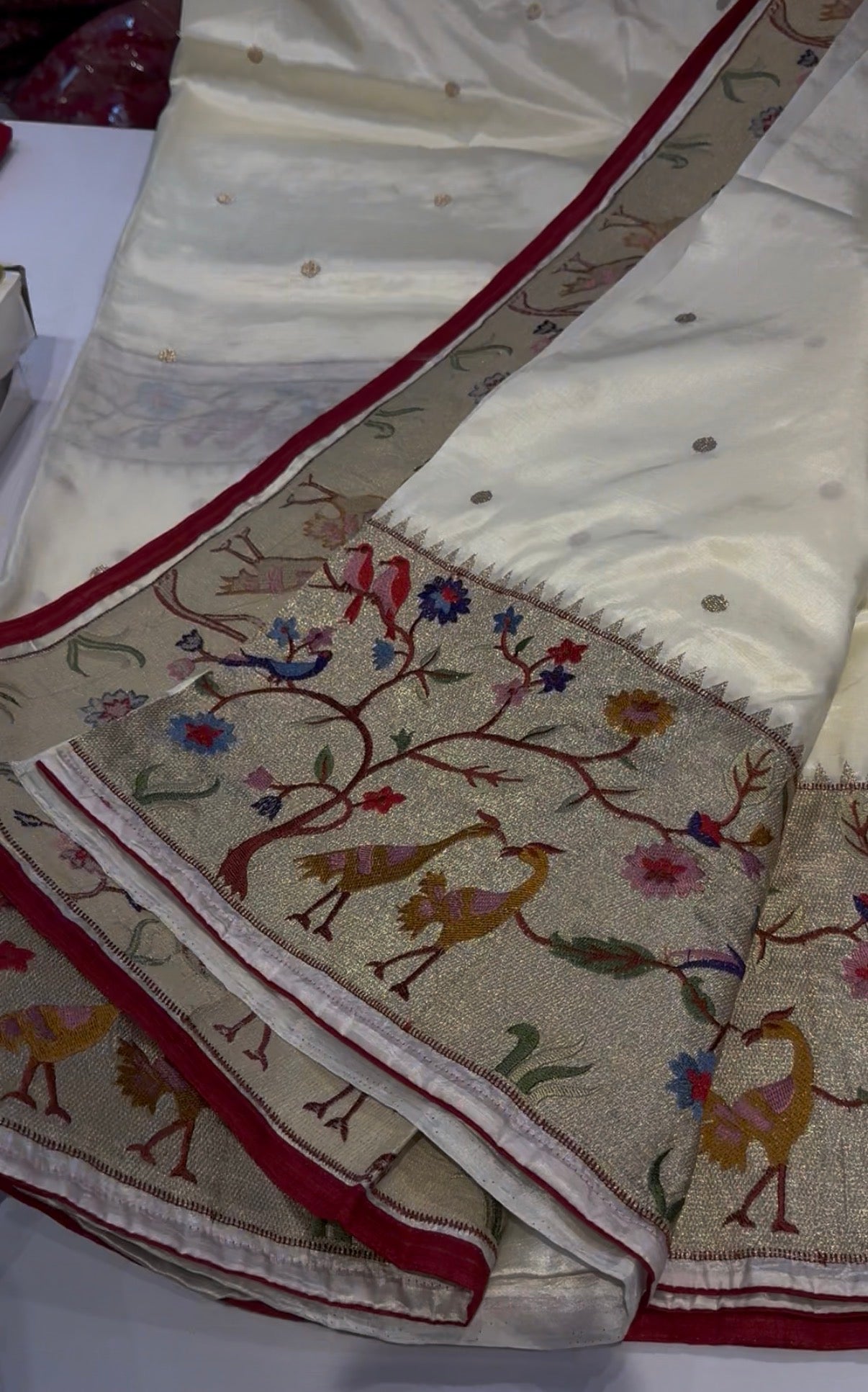Tassur paithani silk saree