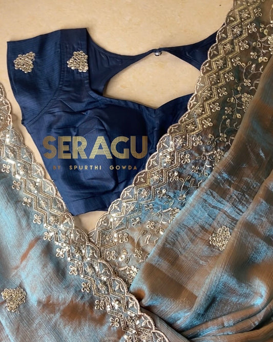 Fluid Organza Saree