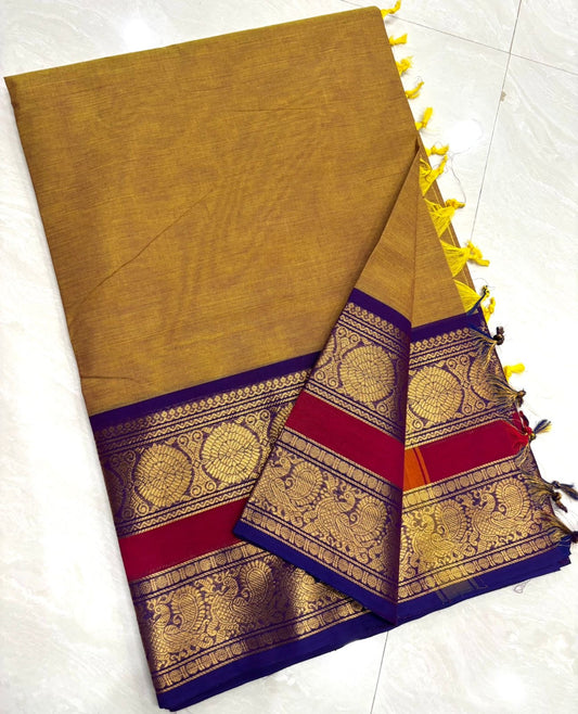 Kanchi cotton saree