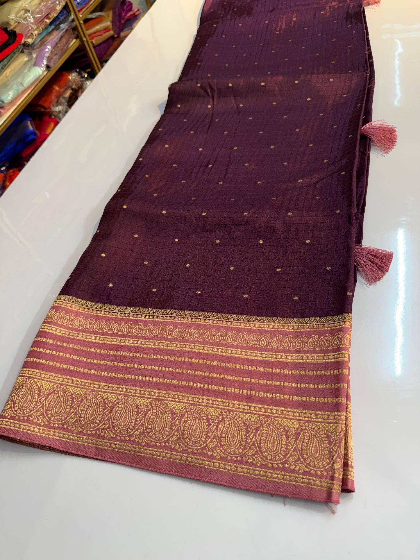 raw mango silk Saree