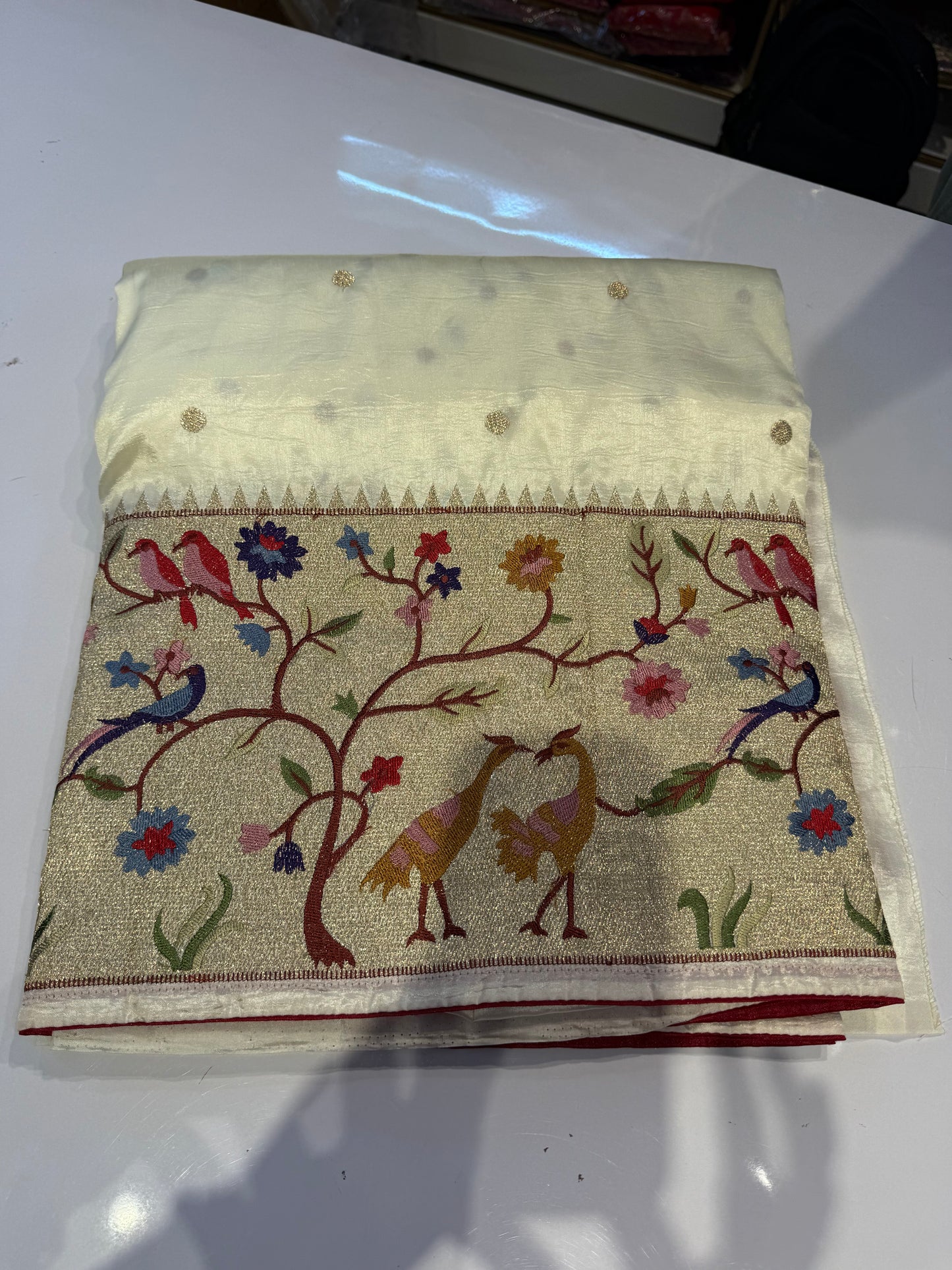 Tassur paithani silk saree