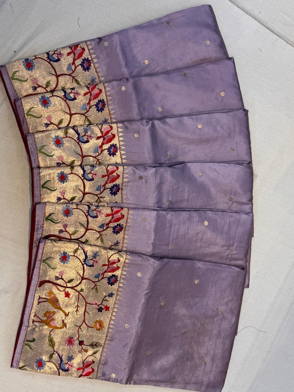 Tassur paithani silk saree (SBSGT)