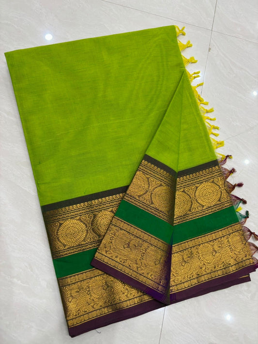 Kanchi Cotton Saree