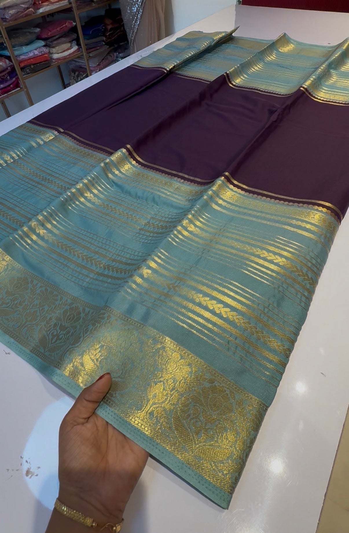 semi crepe silk saree